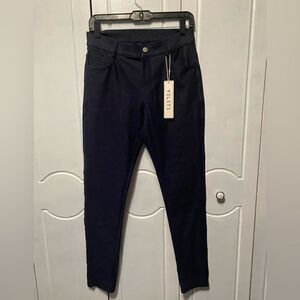 NWT Yelete Leggings jeans dark wash size large